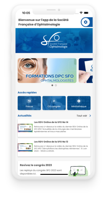 L'application SFO Mobile